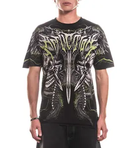 Affliction Men's T-shirt Fatal Deceit Tee Affliction Men's T-shirt Fatal Deceit Tee