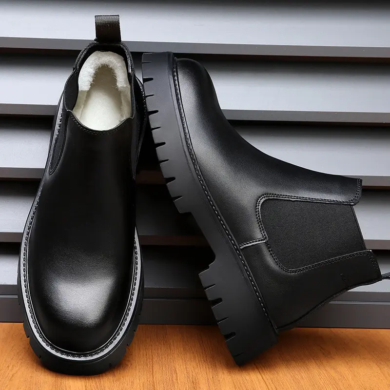 5508 1 Cotton Shoes with Velvet