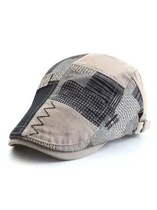 Men Beret Hat Adjustable Newsboy Hats Cabbie Gatsby Cap Driving Flat Caps Casual Outfits Cap Flat Bill Hat