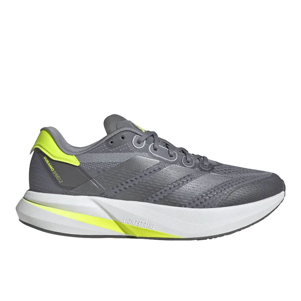 adidas Mens Duramo Speed 2 Running Sneakers Shoes - Grey