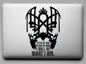 Teeth of God, Blood of Man, I Will Be What I Am Sleep Token Infinite Baths Lyrics Even In Arcadia Vinyl Decal Featuring Vessel’s Mask. Perfect for cars, laptops & alt vibes. A bold must-have for Sleep Token fans and emotional music lovers.