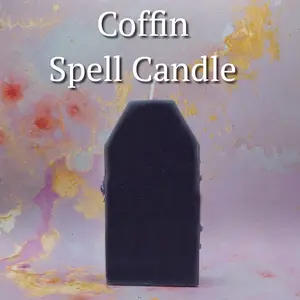 Coffin Spell Candle