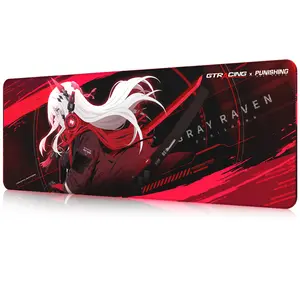 GTRACING X PUNISHING: GRAY RAVEN Series Gaming Mouse Pad