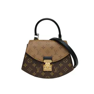 Pre-owned Louis Vuitton 【Alea】LOUIS VUITTON Tilsitt Fan shaped Fan Bag