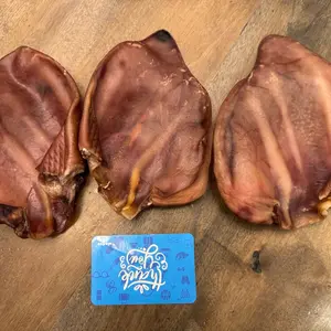 Dehydrated Pig Ear Dog Chews/Treats - All-Natural, Single Ingredient for dogs