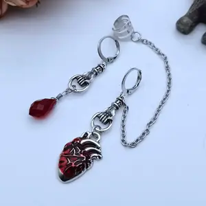 The Beating Heart Ear Cuff Earrings