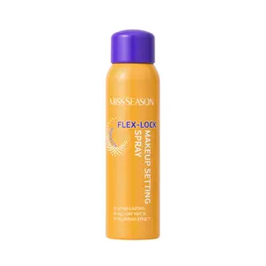 Flex-Lock Makeup Setting Spray: 3S Fast-Setting Micro-Fine Mist, 24H Waterproof & Sweatproof Matte Finish, 3 in 1 Primer + Setter + Skin Recovery, Transfer-Resistant & Blurring Effect