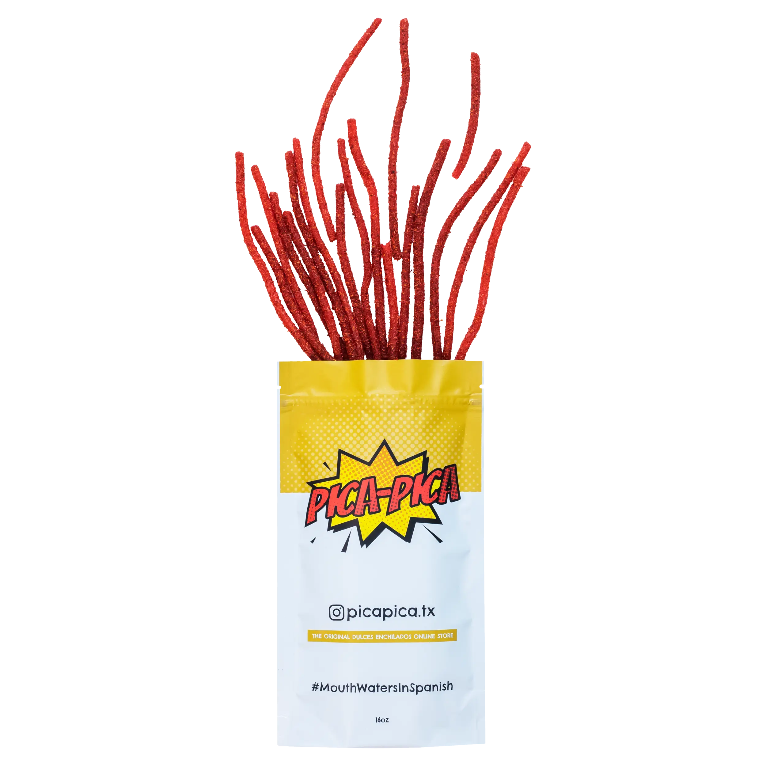 Sour Straws Multicolor Enchilados Candy (16oz Bag) Sour Straws Multicolor Enchilados Candy (16oz Bag)