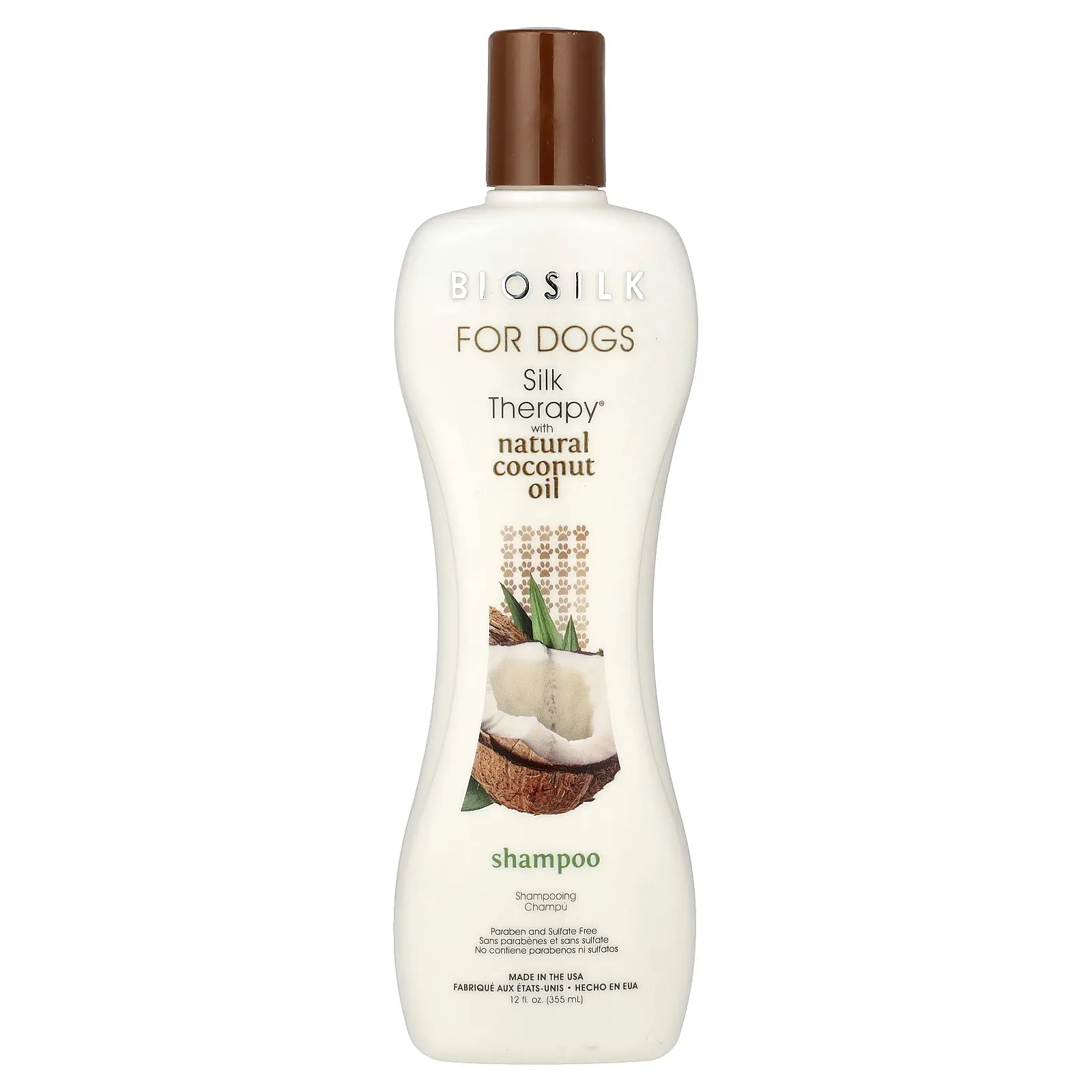 Biosilk Silky Therapy® with Natural Coconut Oil Shampoo, For Dogs, 12 fl oz (355 ml) Biosilk Silky Therapy® with Natural Coconut Oil Shampoo, For Dogs, 12 fl oz (355 ml)