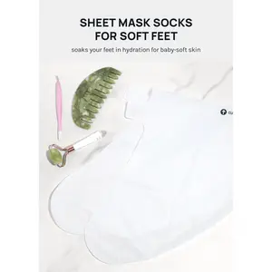 AOA Skin Rose Foot Sheet Mask