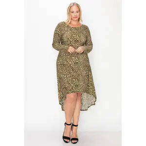 Cheetah Print Dress