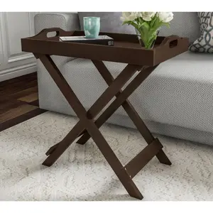 Folding Tray Table by Lavish Home