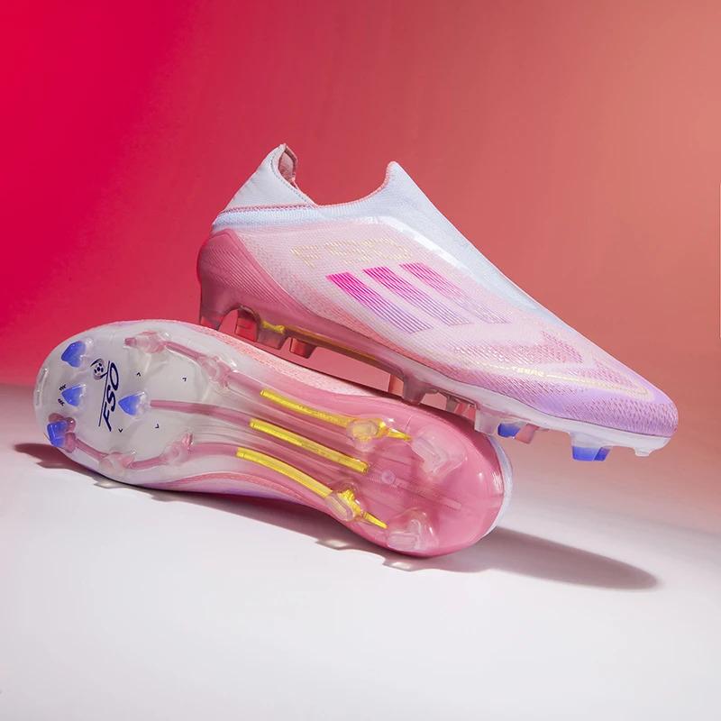 Trendy TF/FG Soccer Cleats for Men Women – Breathable Lightweight Football Boots, Comfortable Sneakers for Outdoor Sports Training