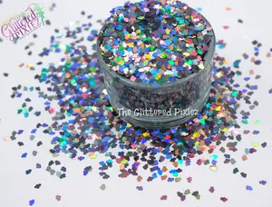 RAIN CLOUD 3mm cloud shape glitter- Pixie Shapes-