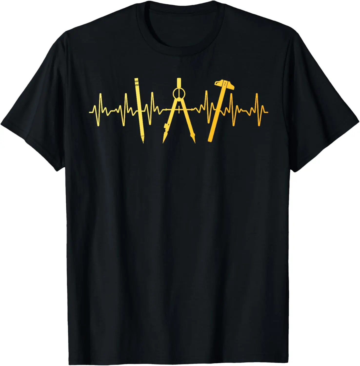 Architect Art For Men Women Architecture Student Architect Casual Summer Shortsleeve Cotton T-Shirt