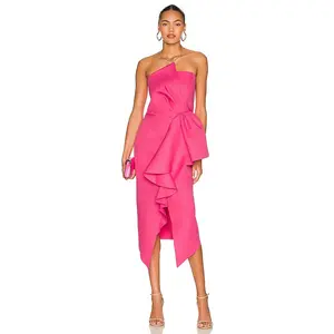 ELLIATT Reception Dress in Fuchsia