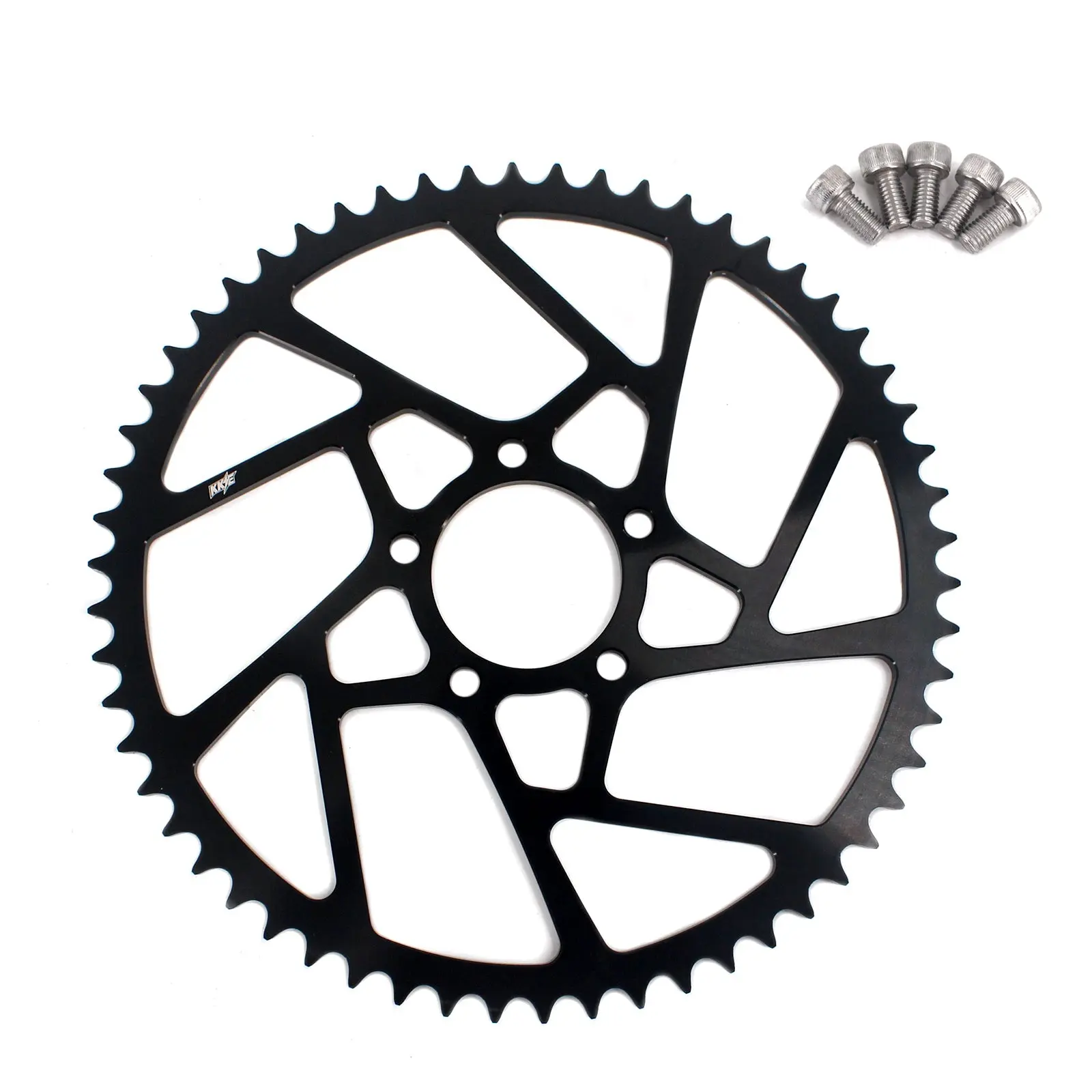 KKE Rear 54T Aluminum Sprocket For SurRon Light Bee-X, Rawrr Mantis, Mantis X, E-Ride Pro SS (Collective)