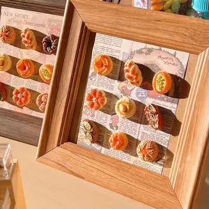 handmade miniature bread frame