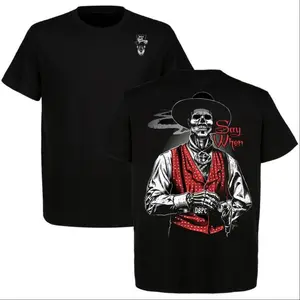 "Say When" Skeleton Cowboy T-Shirt | Western Premium Cotton Tee