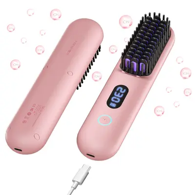 Portable Straight Hair Comb TikTok Shop