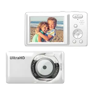 Digital Camera Portable Mini Camera 16X Digital Zoom Point  2.4-Inch Screen Fill-in Light Anti-Shake Small Multicolor For Teenagers Students Boys Girls Point And Shoot Tech Gadgets Gift Compact