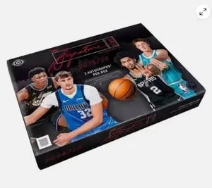 Signature Basketball Collectible Sports Trading Card Hobby Box