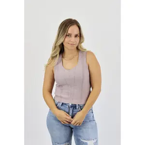 Sweater Crop Tank