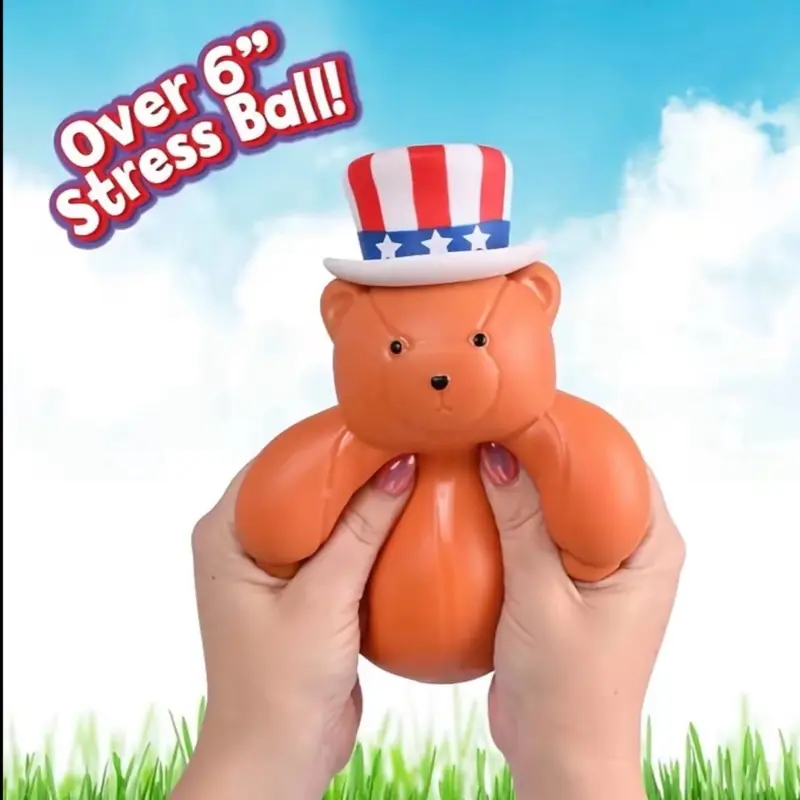 Jumbo Squishy Bear - Large Squish Toy Rare Find Sensory Squish