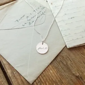 Fuck It Silver Necklace