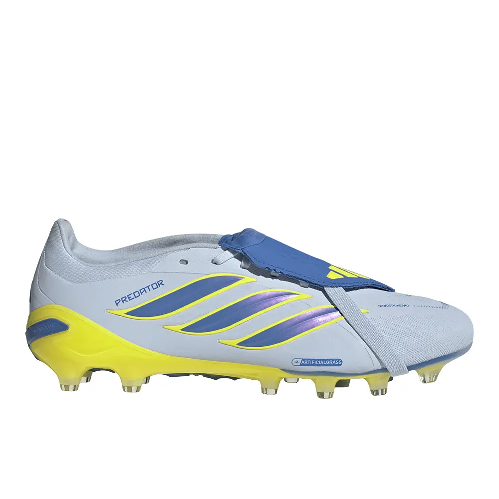 adidas Mens Predator Pro Fold-Over Tongue Artificial Ground Soccer Cleats  - Blue
