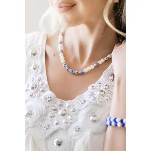 Royal Blossom Pearl Necklace