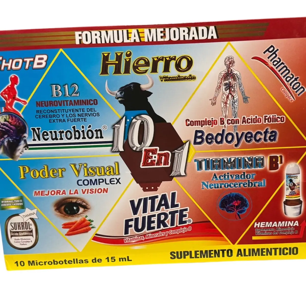 Multivitaminas 10 en 1