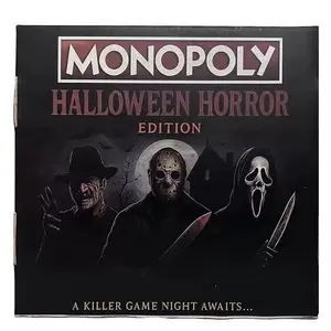 Monopoly Halloween Horror Edition - A Killer Game Night Awaits - Collectible Board Game
