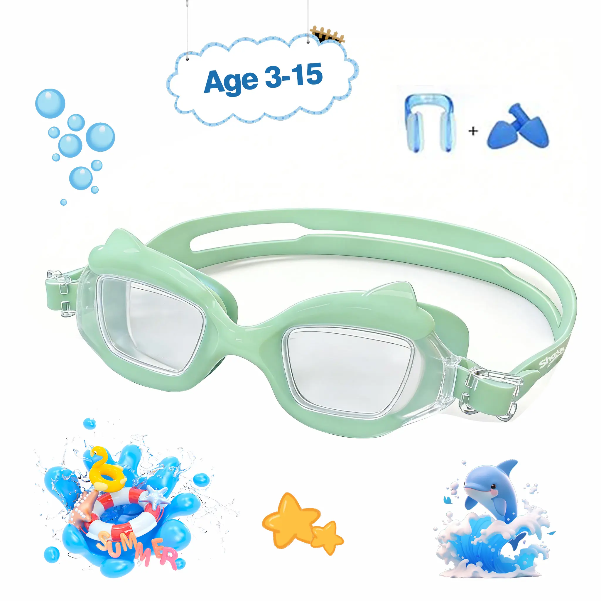 Green【Cat-Shaped】