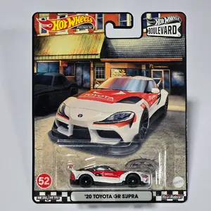 Hot Wheels 2022 Premium Boulevard #52 '20 TOYOTA GR SUPRA Diecast Real Riders