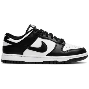 Nike Dunk Low Retro White Black Panda - Authentic Vintage Basketball Shoes for Men & Women - Stylish & Athletic Trainer Shoes - DD1391-100