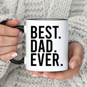 Best Dad Ever Mug Father's Day Present For Dad First Time Dad Present Best Dad Ever Coffee Cup Daddy Mug MU187 Best