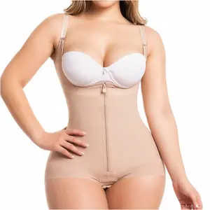 Butt Lifter Tummy Control Shapewear for Women | Open Bust Hiphugger Bodysuit | Powernet