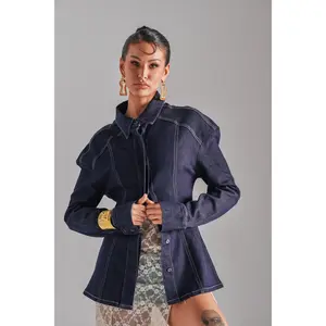 COME WITH ME BUTTON DOWN TOP