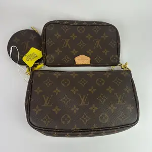 Pre-owned Louis Vuitton 536 Multi Pochette Accessoires 3 in 1 Crossbody Bag
