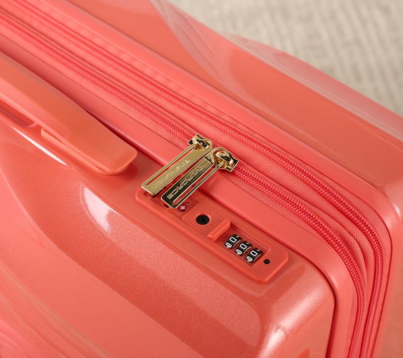 Triforce 21" Hardside Carry-On Luggage with Weekender Bag