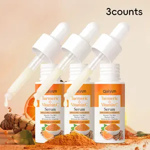 Turmeric Vitamin C Serum, 3 Counts Moisturizing Facial Serum, Hydrating Moisture Facial Essence, Face Skin Care Product for Women & Me, Hydrate