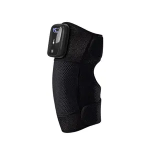 AskMake Knee Leg Massager with Adjustable Heat and Vibration for Knees - Portable Design for Enhanced Comfort