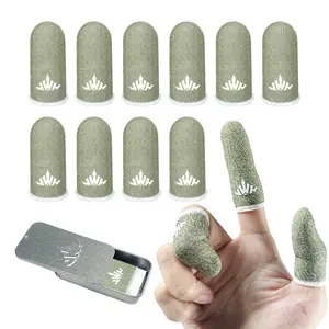 Gaming Finger Cover (5 Pairs), Breathable & Sweat-proof Gaming Gloves with Touch Screen Finger Cover, Comfortable & Precise to Enhance Your Gaming Experience, Finger Sleeves, Gaming Accessories