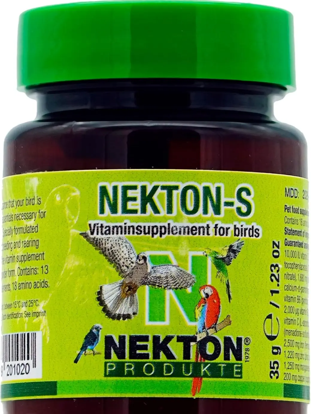 NEKTON-S Multivitamin Bird Food Supplement