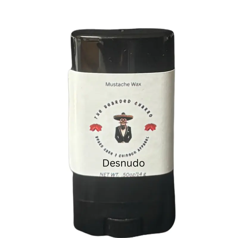 Mustache Wax- Strong Hold. Beeswax Lanolin & Coconut Oil for Natural Grooming Firm Hold & Long Lasting Shape