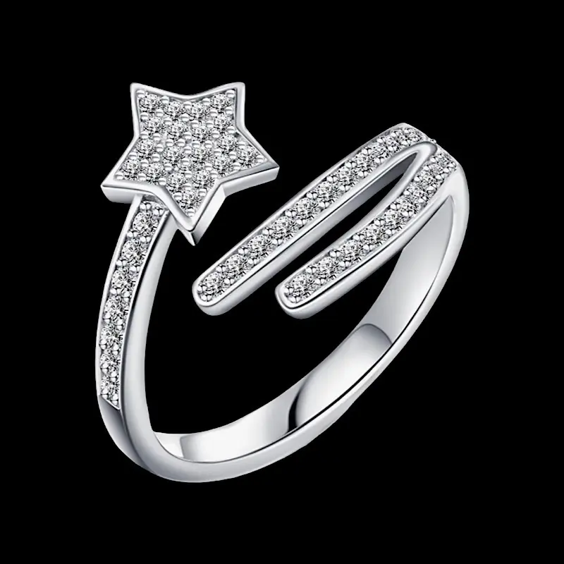 Star Meteor Shiny Ring