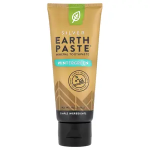 Redmond Silver Earth Paste®, Mineral Toothpaste, Wintergreen, 4 oz (113 g)