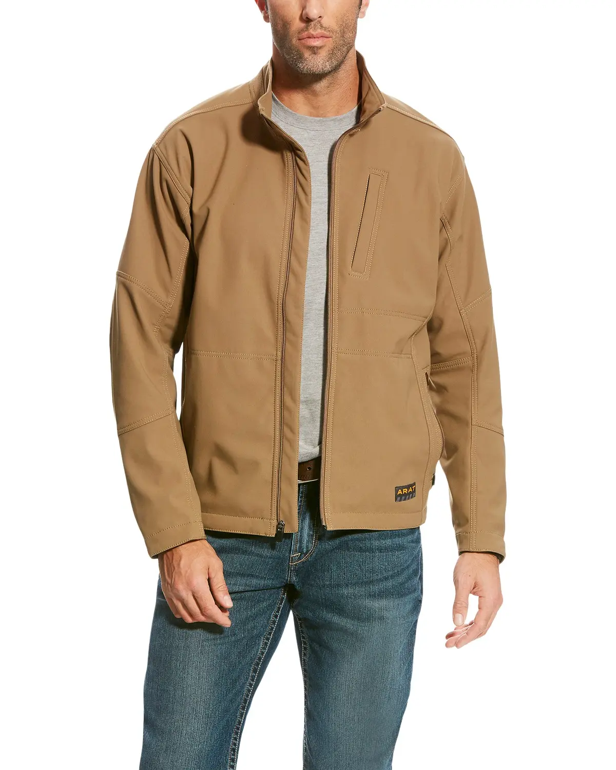 Ariat Men's Men'S Rebar Canvas Softshell Field Jacket - 10023903