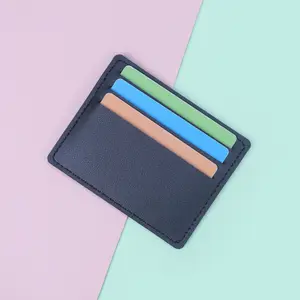 BSCI Ultra-Thin & Compact Card Holder — Multi-Slot Card Wallet for Women (Silver) | Bank Card Case & Protective Sleeve for Men